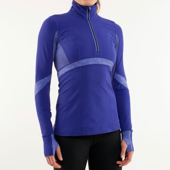 lululemon athletica Tops - LULULEMON Run Distance Pullover Half Zip Jacket
